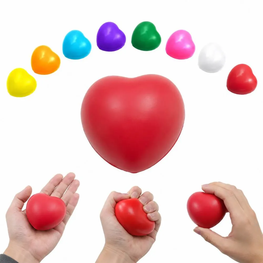 Slow Rebound Heart Stress Ball for Anxiety Relief and Hand 2