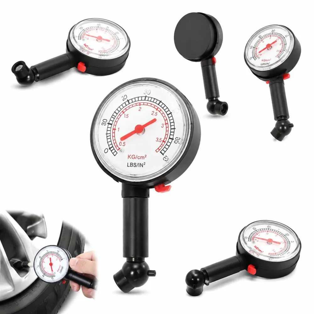 Precision Stainless Steel Tire Pressure Gauge 2