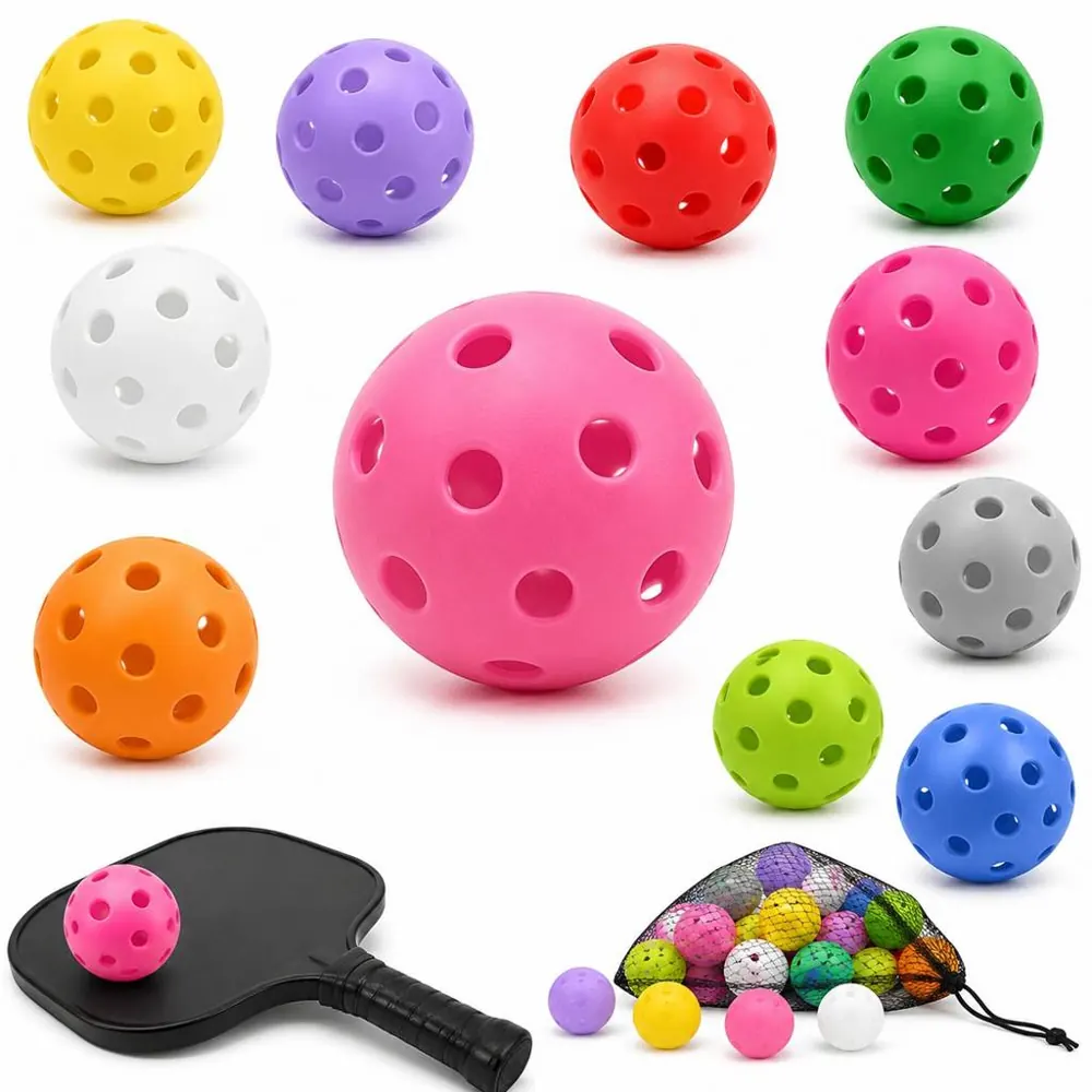 Outdoor Pickleball 40-Hole Durable Flight Stable Lightweight 2