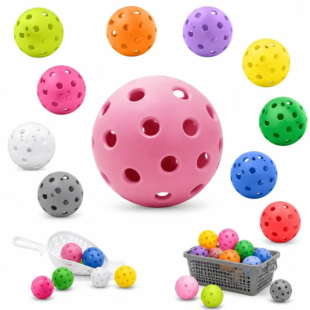 Durable 40-Hole Pickleball for Consistent Court Play 2