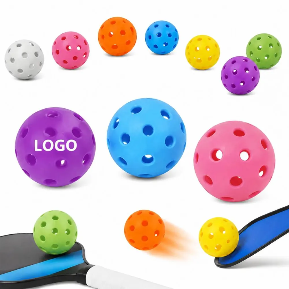 40-Hole Multi-Color Golf Practice Balls for Training