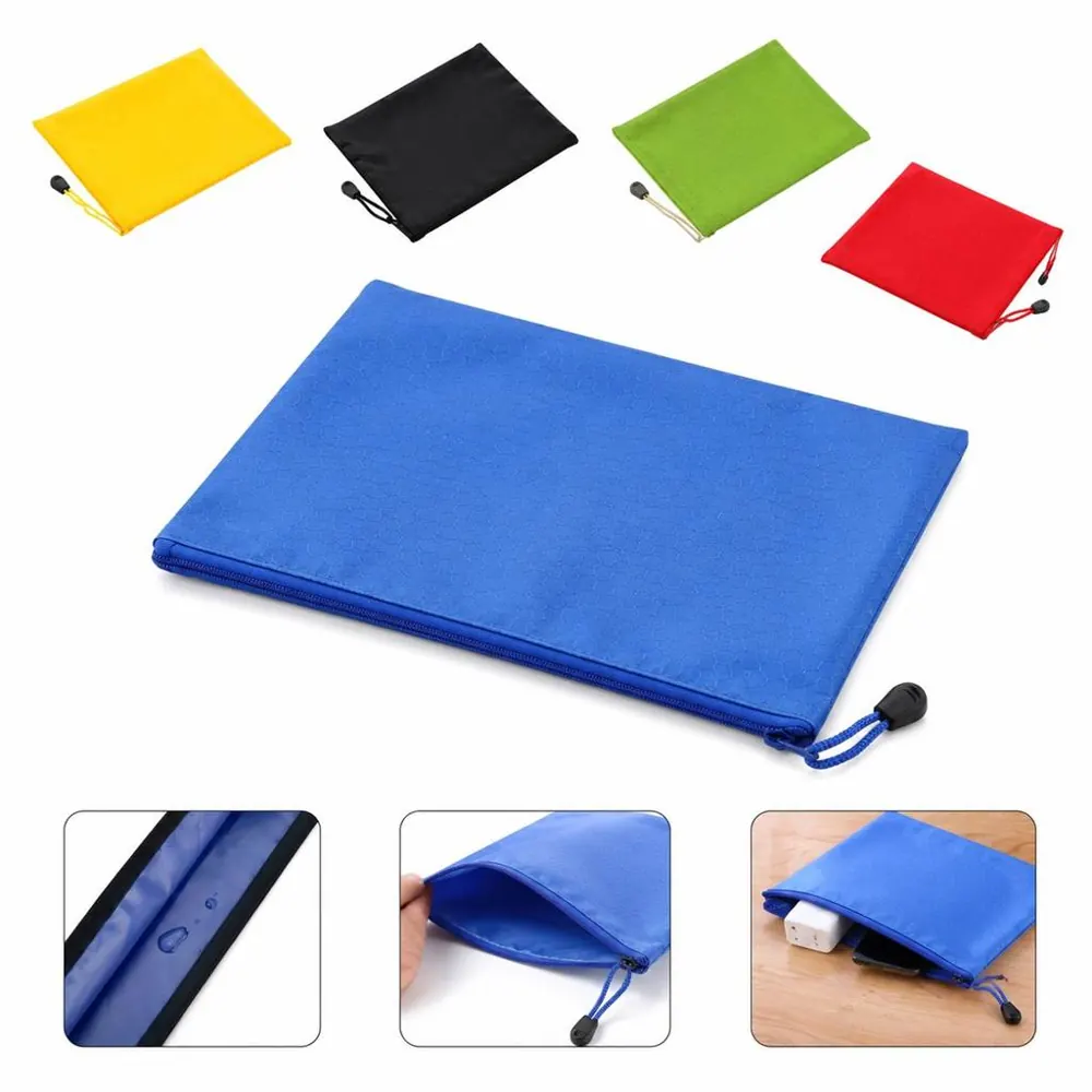 Waterproof Zippered File Organizer Bag for Documents 2