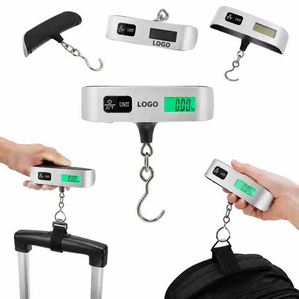 Portable Digital Luggage Scale with Hook for Accurate