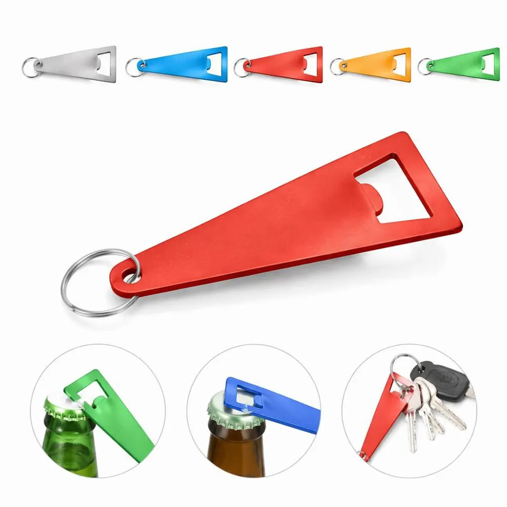 Anodized Aluminum Keychain Bottle Opener, Lightweight EDC 2