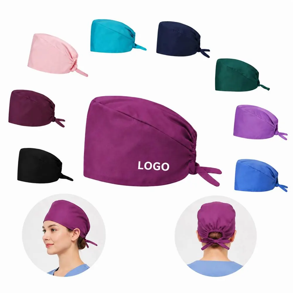 Adjustable Medical Scrub Cap for Nurses, Breathable