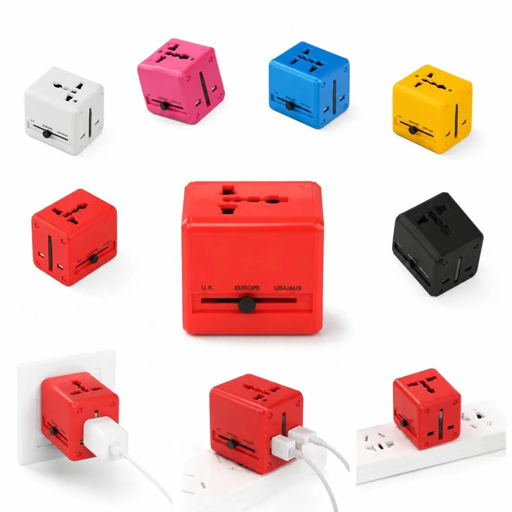 USB 2.1A International Travel Adapter with Surge Protection 2