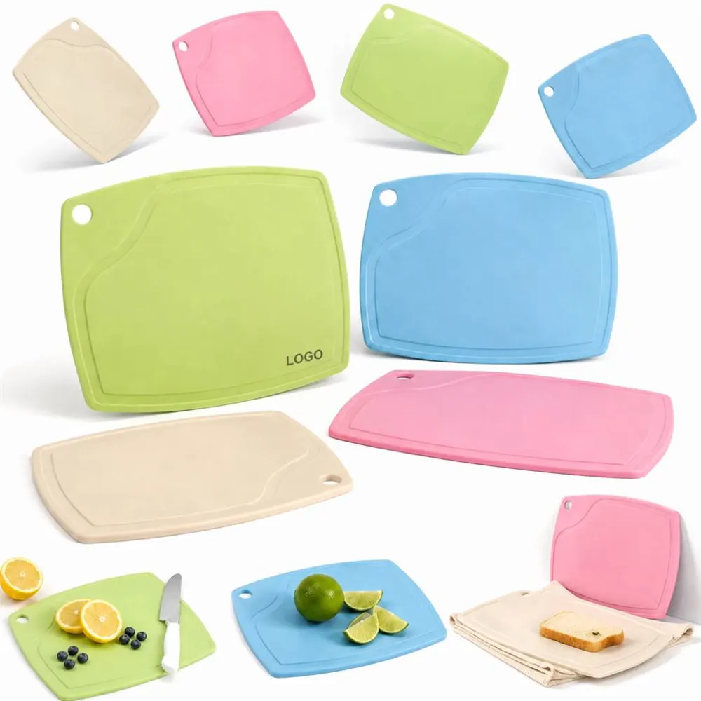 Lightweight PP Chopping Board for Kitchen, Non-Slip & Easy