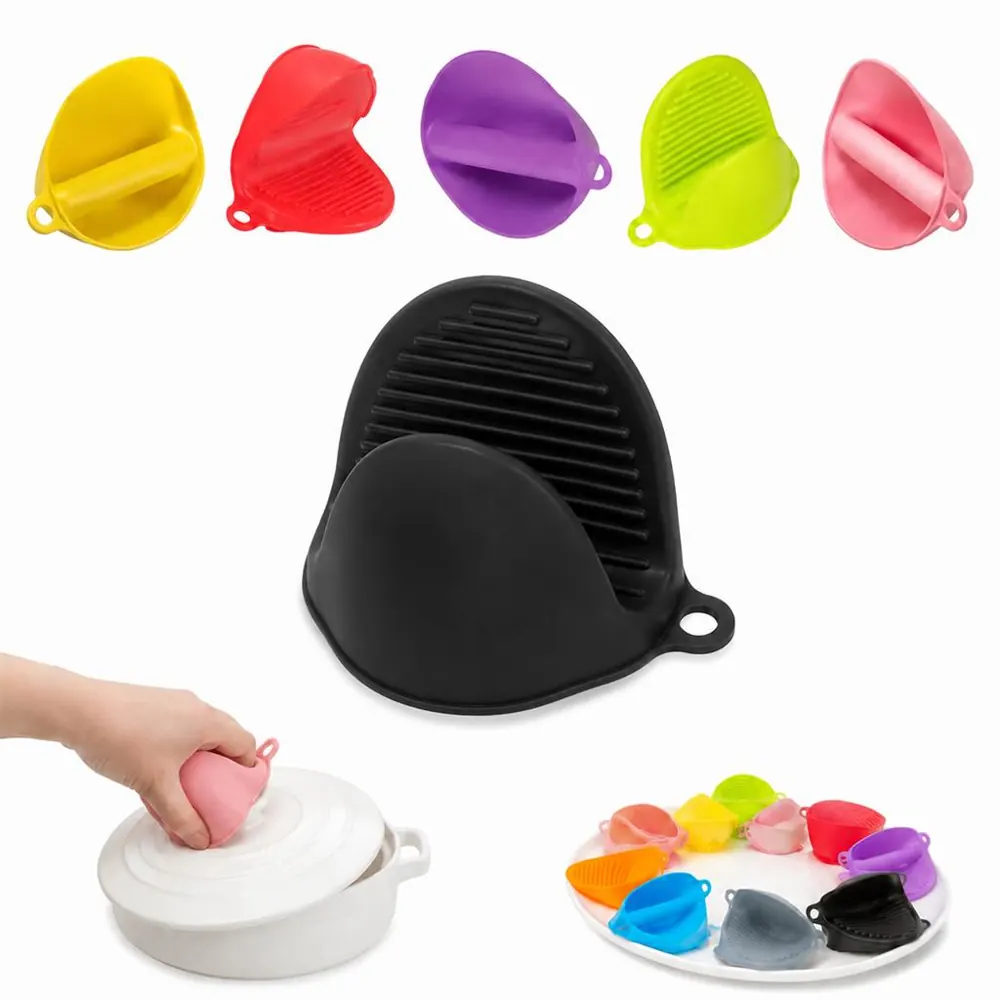 Food-Grade Silicone Fish Mouth Oven Mitts, Heat-Resistant 2