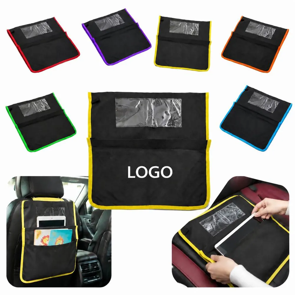 Chair Back Seat Organizer with Label Slot for Classroom