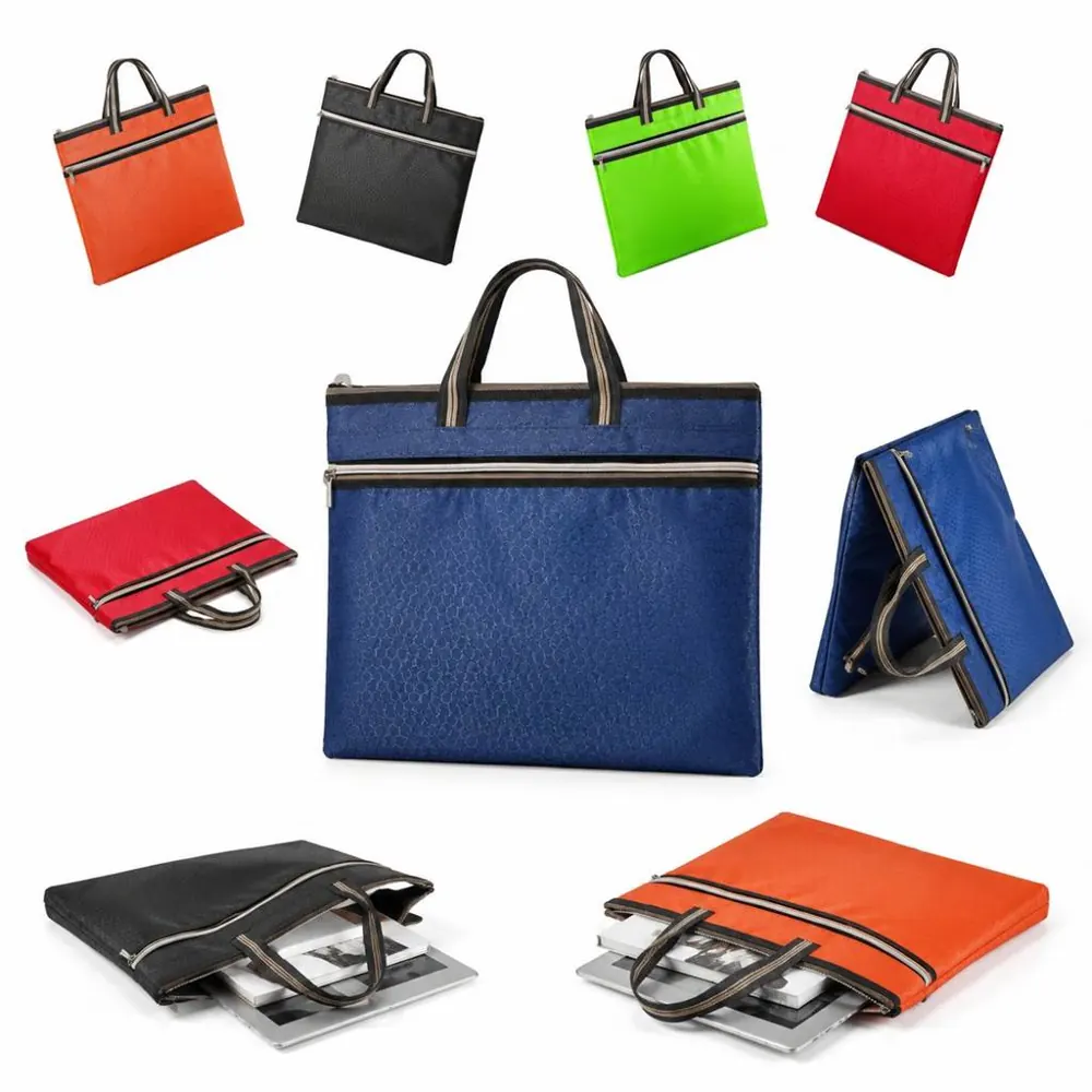 Oxford Business Document Hand Bag with Multiple Compartments 2
