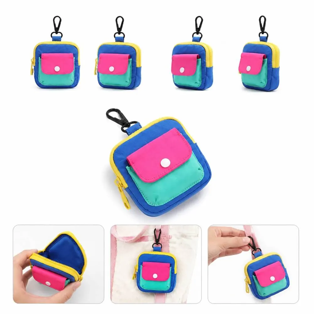 Compact Zipper Coin Purse with Sturdy Metal Zipper 2