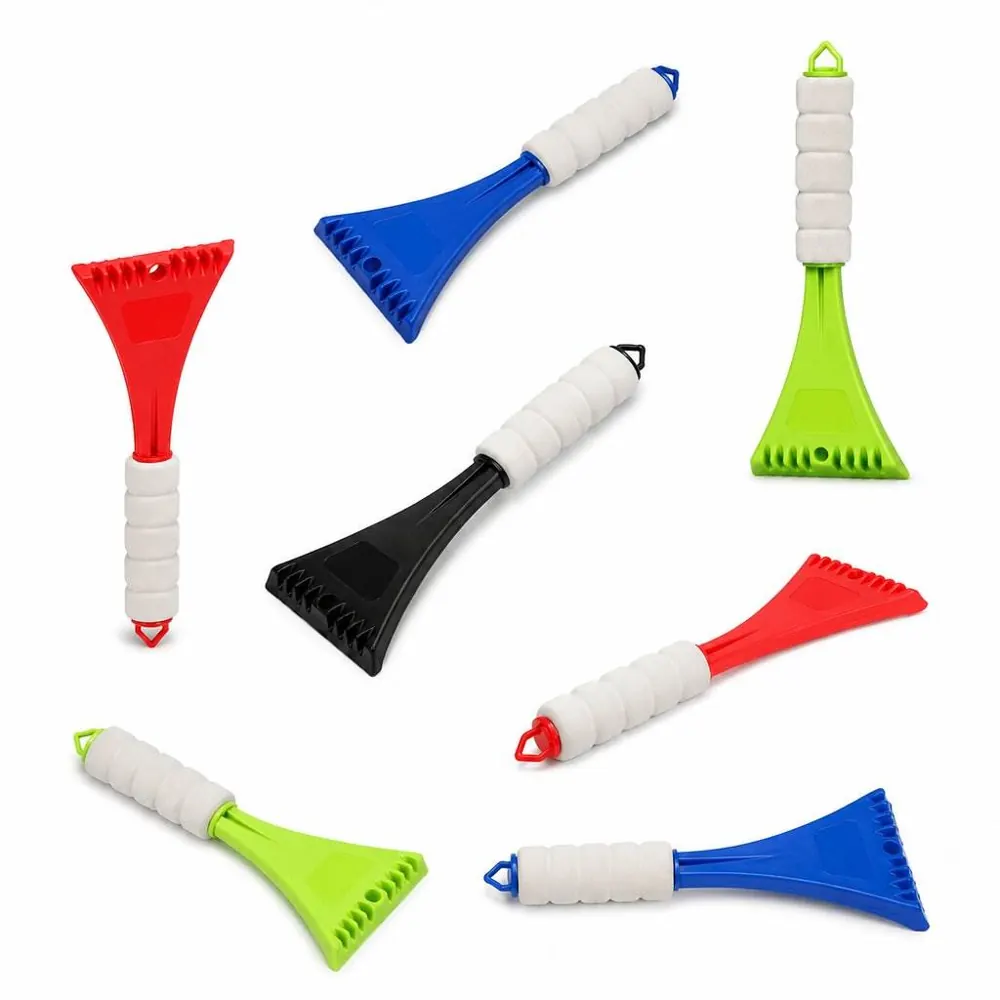 Ergonomic Snow Scraper for Car Windshield Ice Removal 2