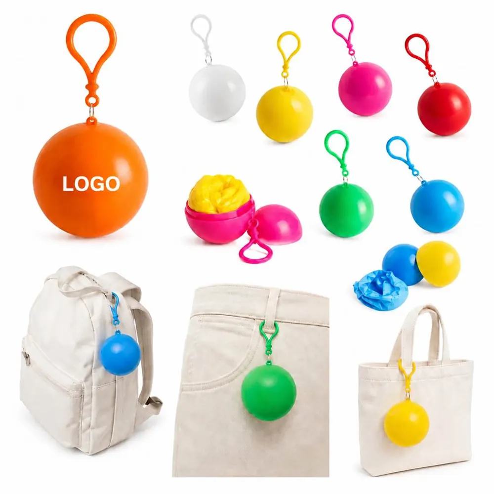 Portable Disposable Raincoat, Foldable Waterproof Emergency