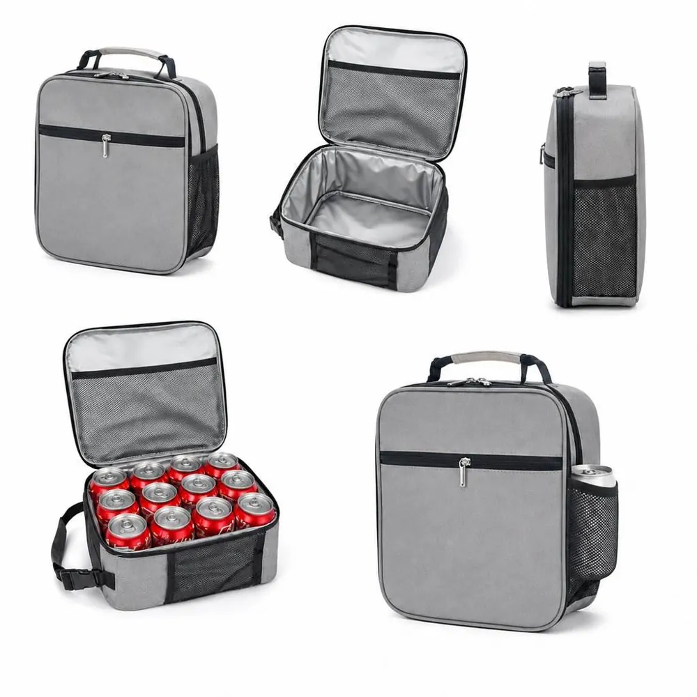 Insulated Oxford Lunch Bag with Thermal Lining 2