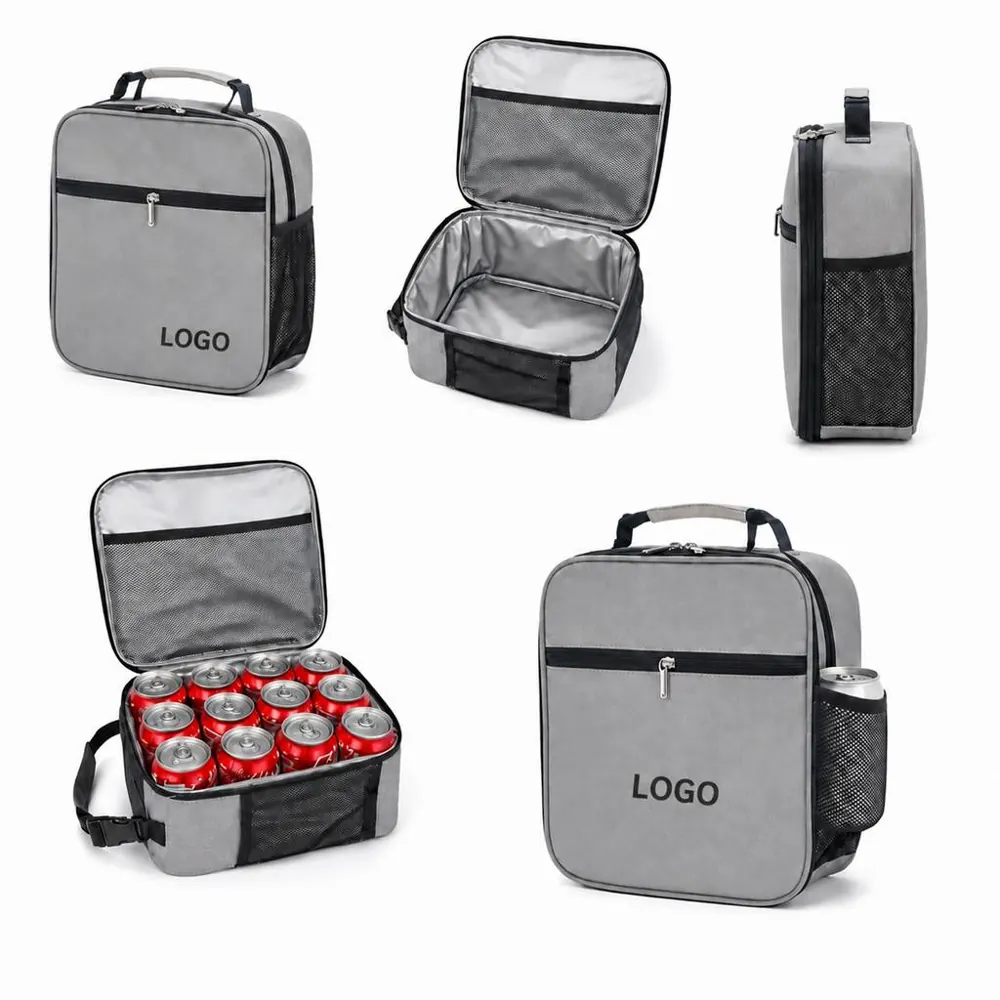 Insulated Oxford Lunch Bag with Thermal Lining