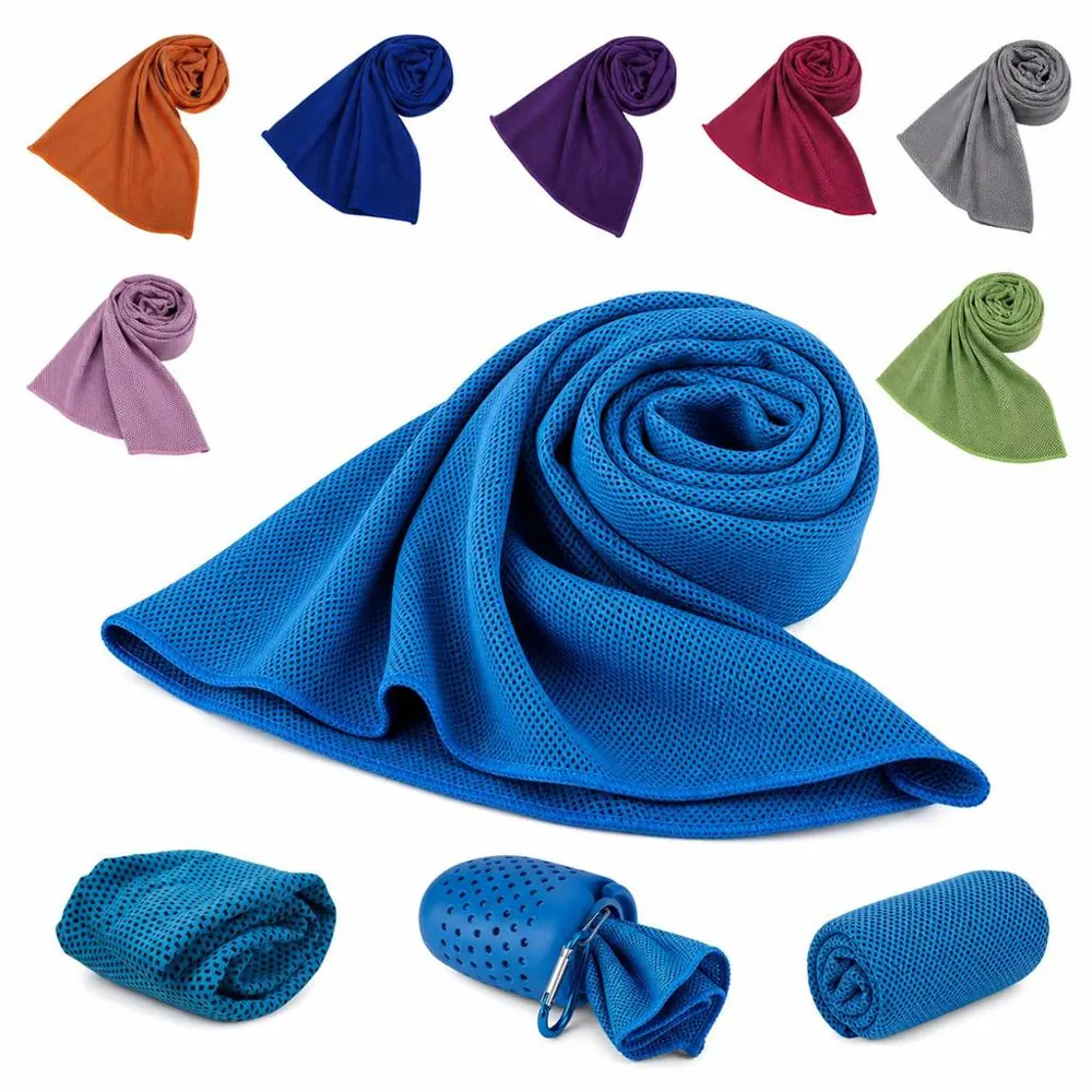 Cooling Neck Gaiter Towel for Sports, Hiking & Outdoor Heat 2