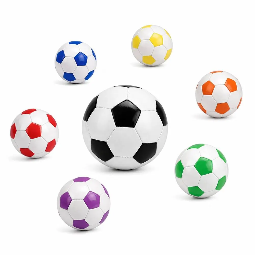 PU Size 3 Soccer Ball with Machine-Stitched Durable Cover 2