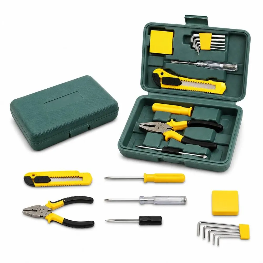 Home Hardware Tool Kit with Plier, Screwdriver & Hex Keys 2