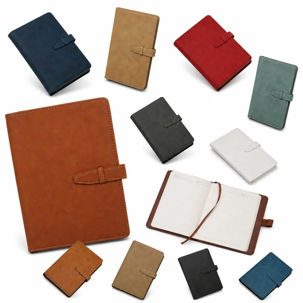 Secure Buckle Notebook with Durable Cover for Writing 2