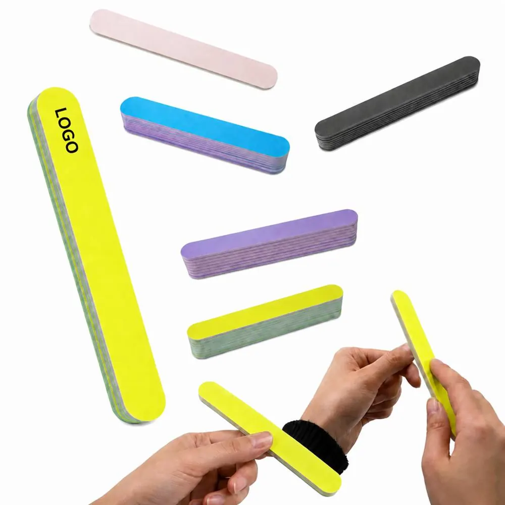 Color Nail File Set for Shaping and Smoothing
