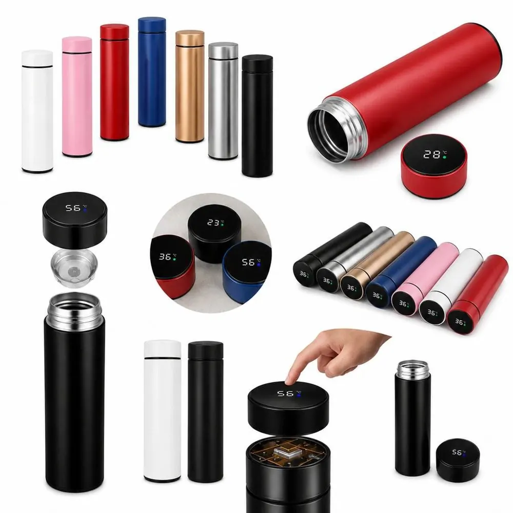OZ Smart Temp Display 17oz Stainless Steel Insulated Tumbler Cup 2