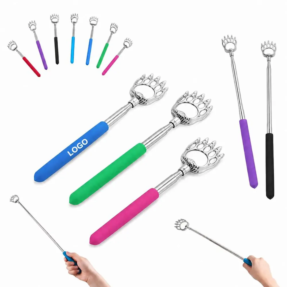 Stretchable Bear Paw Back Scratcher with Flexible