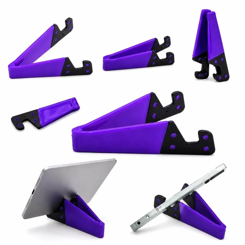 Foldable V-Shaped Phone Stand for Smartphones and Tablets 2