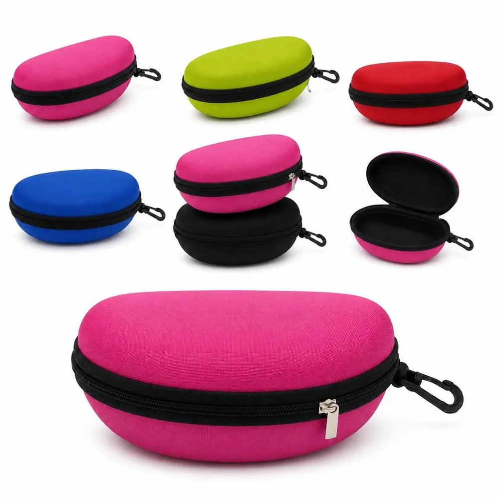 Woven Hook Zipper Eyeglass Case with Soft Lining 2