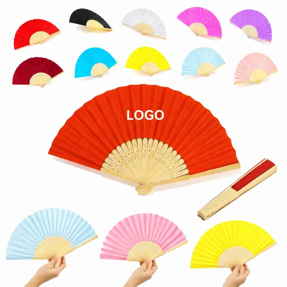 Durable Paper Handheld Folding Fan for Portable Cooling