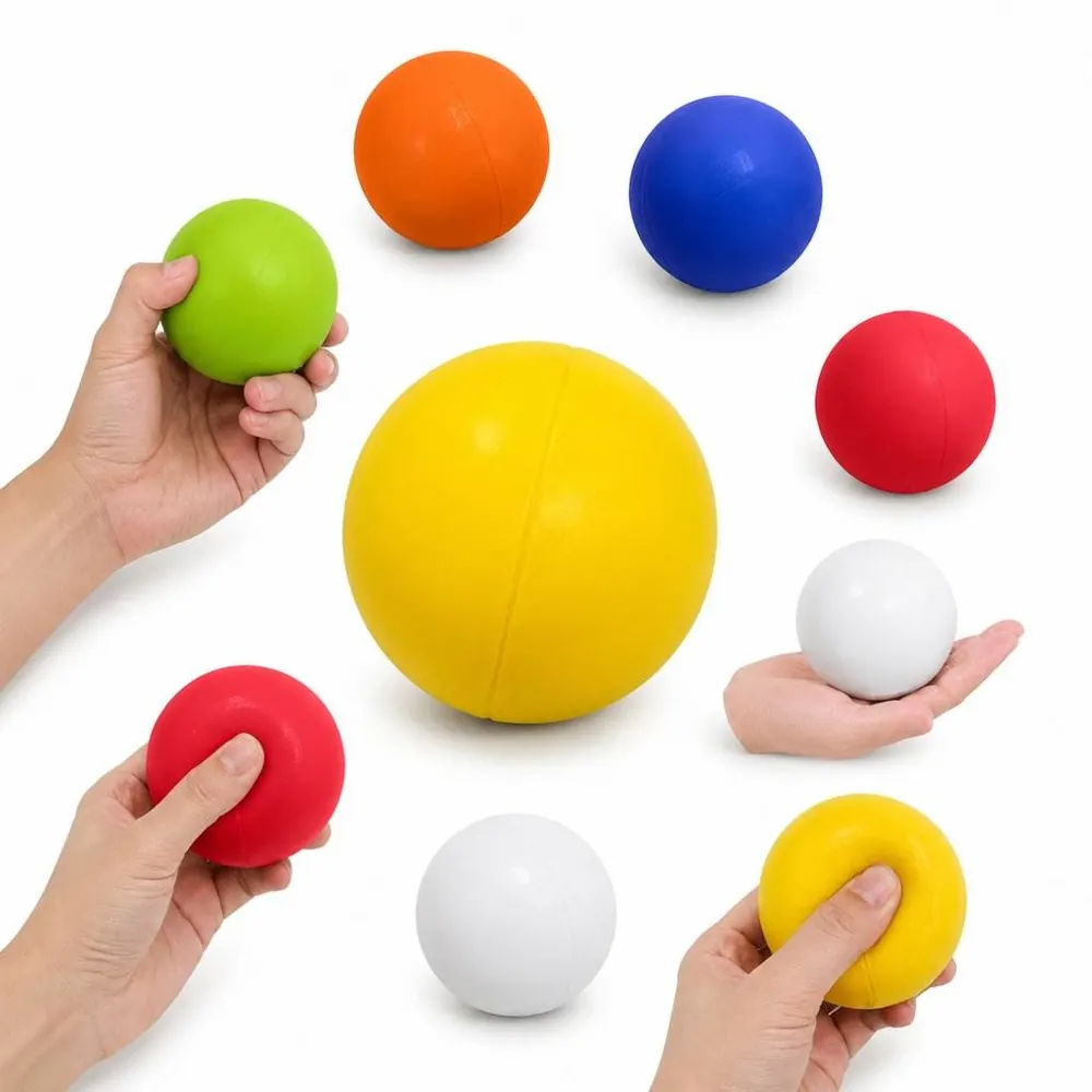 6.3cm PU Stress Ball Squeeze Toy for Relief & Focus 2