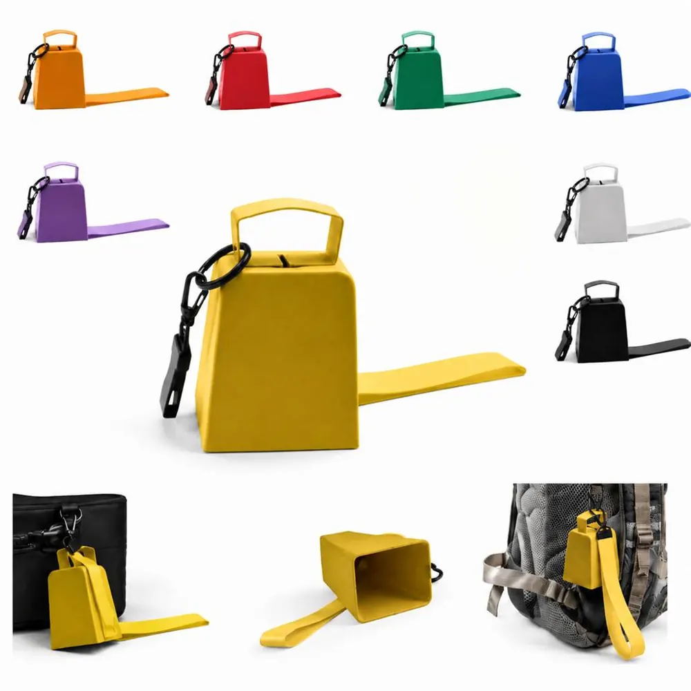 Metal Cowbell with Lanyard – Loud Clear Sound for Events 2