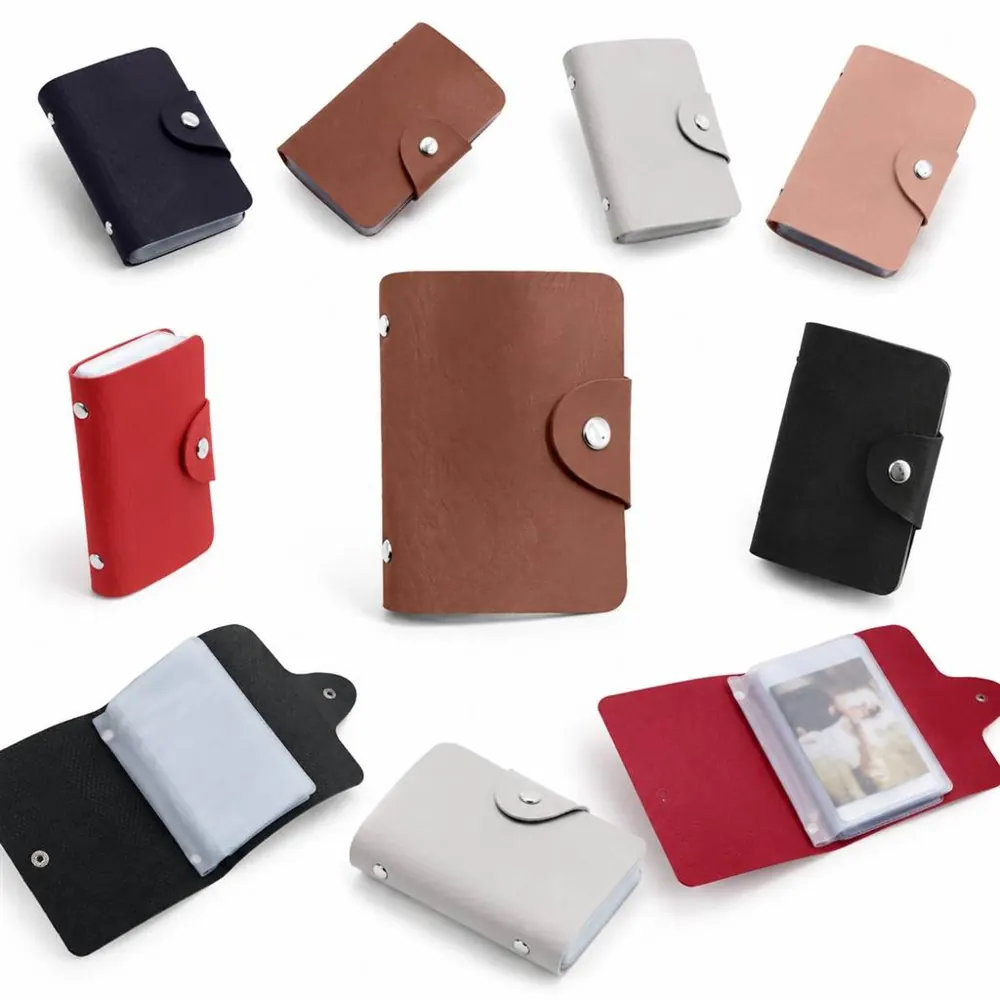 Genuine Leather 12-Slot Card Holder Slim Credit Card 2