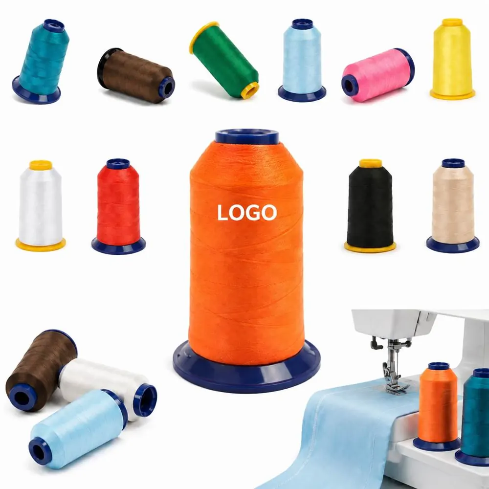 Heavy-Duty Polyester Sewing Thread Cylinder for Industrial