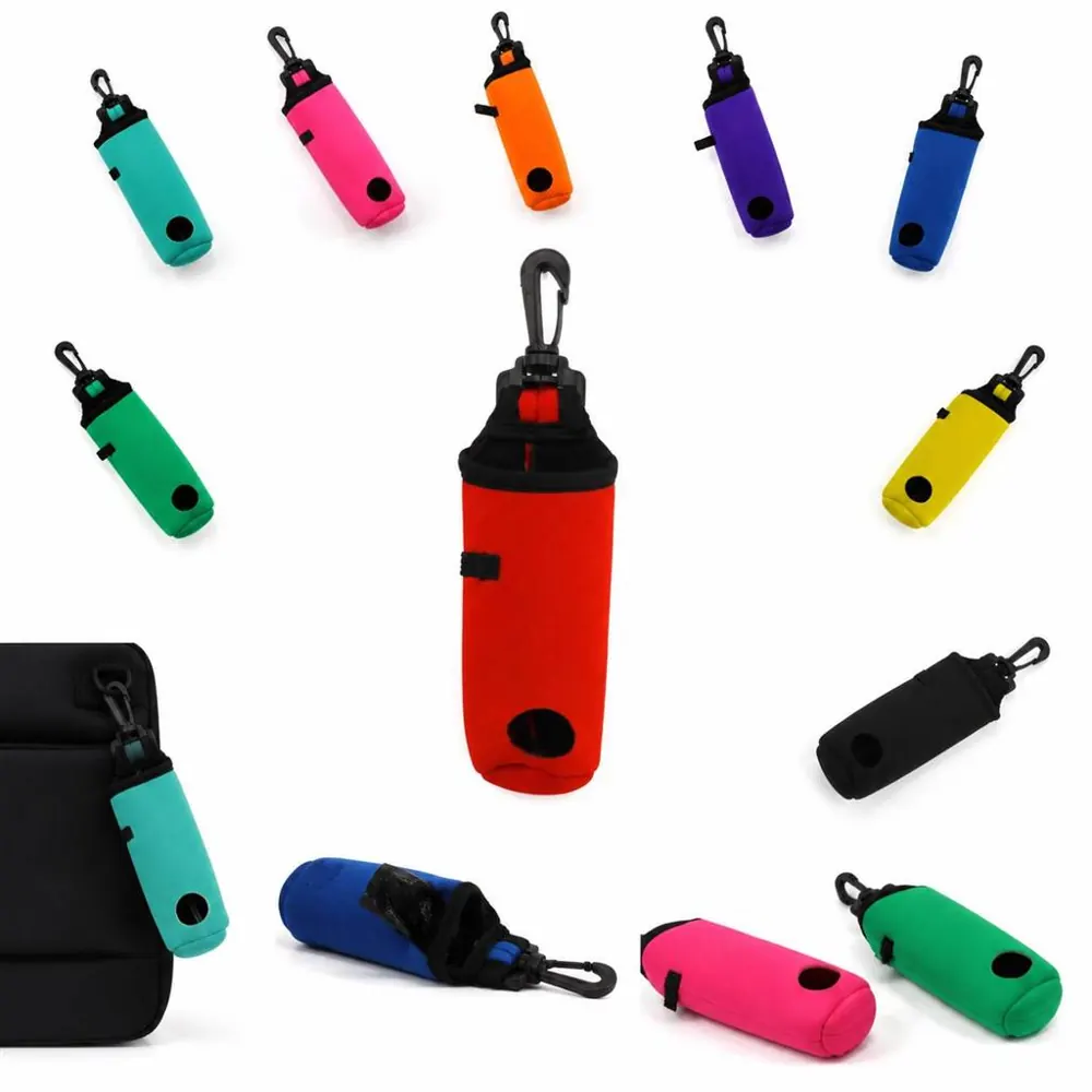 Dual-Hole Golf Ball Holder with Secure Clip for Belt or Bag 2
