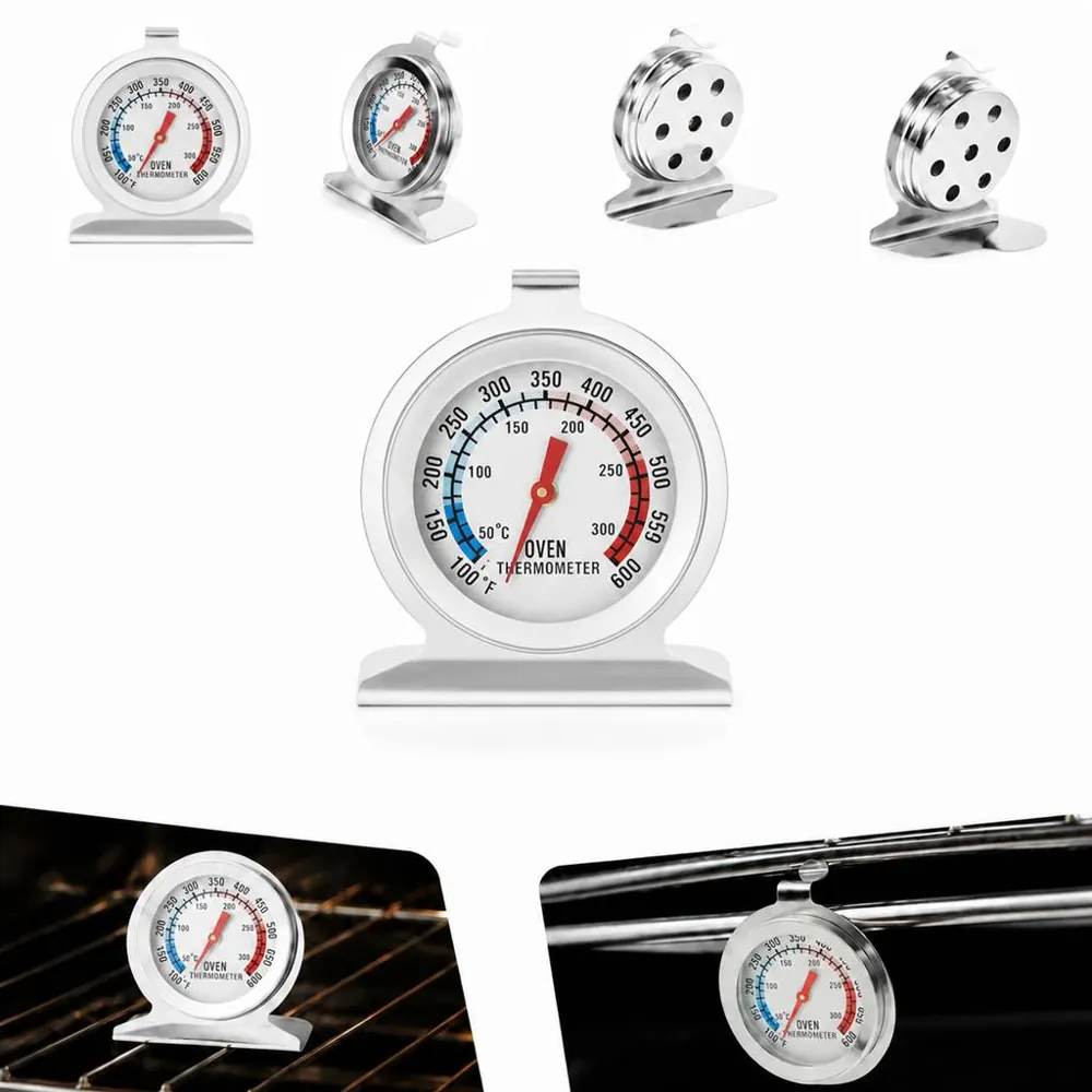 Stainless Steel Oven Thermometer with Easy-Read Dial 2