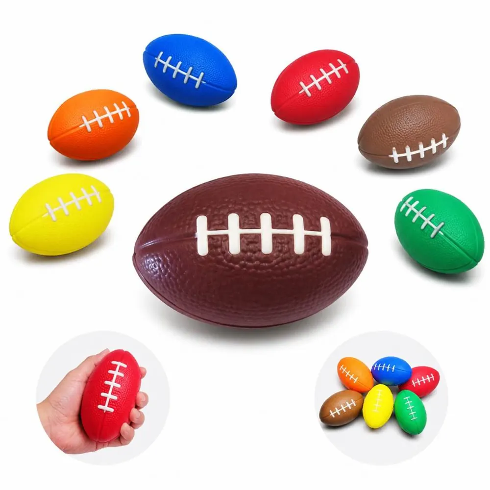 PU Stress Relief Football Squeeze Toy for Anxiety Relaxation 2