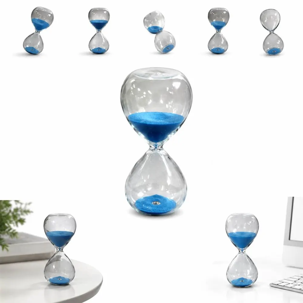 30 Minute Hourglass Timer, Glass Sand Clock for Cooking 2