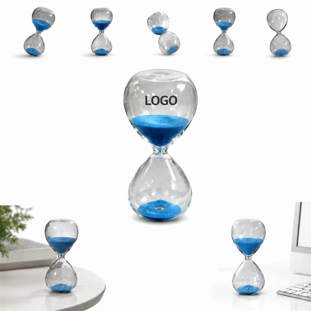 30 Minute Hourglass Timer, Glass Sand Clock for Cooking
