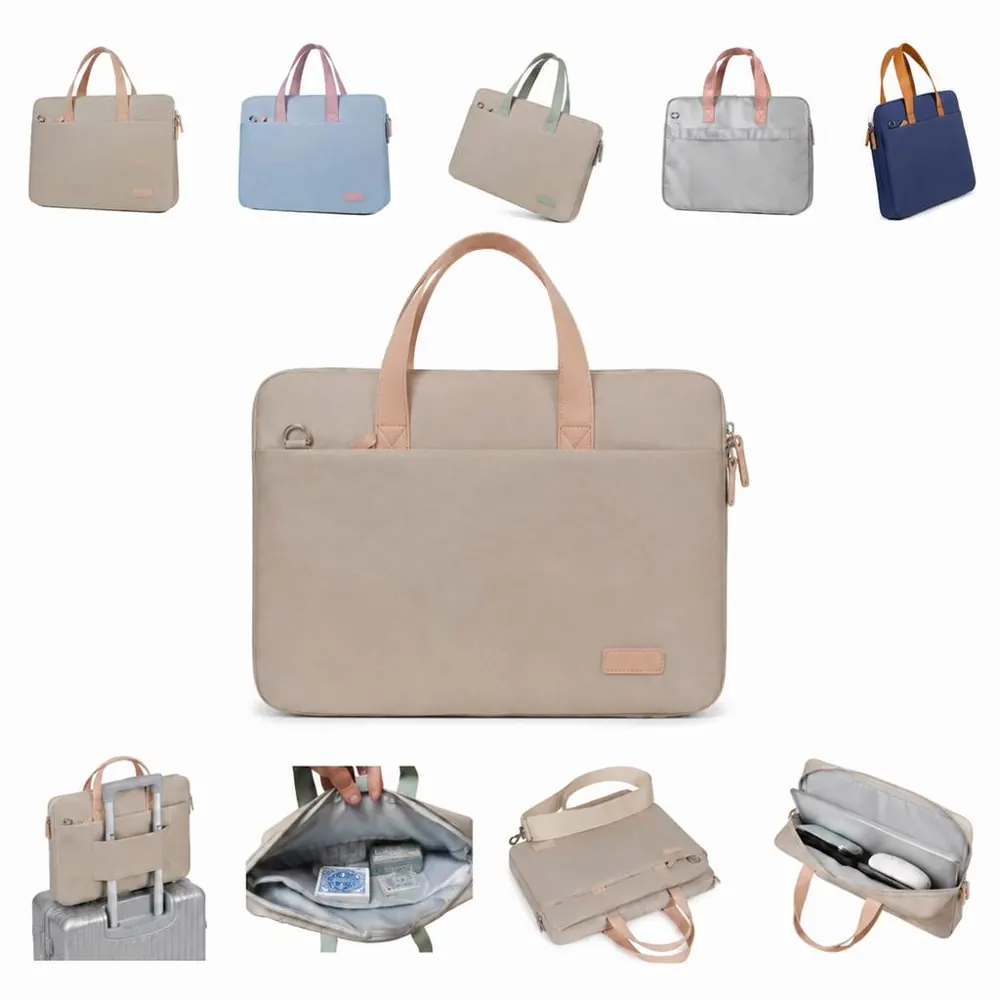 Shockproof Oxford Airbag Briefcase for 15.6-Inch Laptop 2