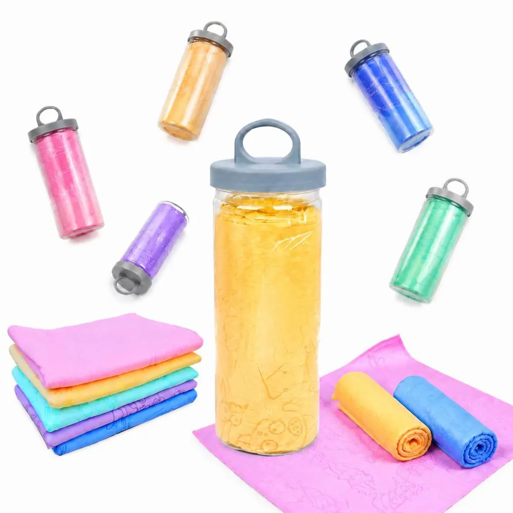 Portable PVA Absorbent Towel with Storage Case 2