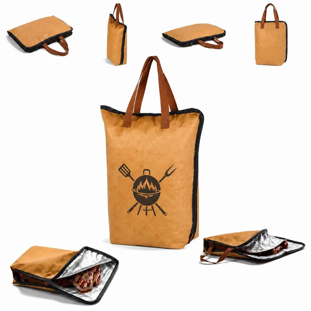 Insulated Food Carry Bag with Grill Pattern, 21 Inch 2