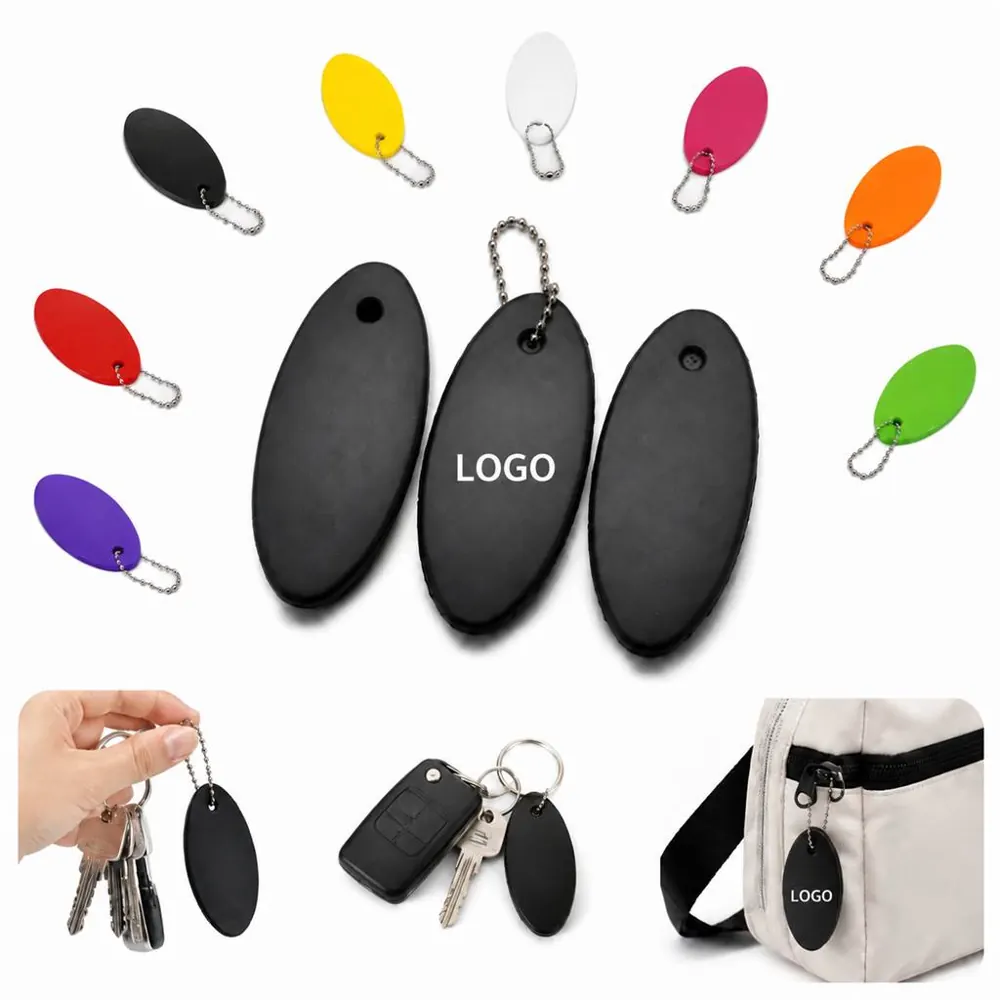 Custom PU Stress Ball Keychain with Logo, Portable Squeeze