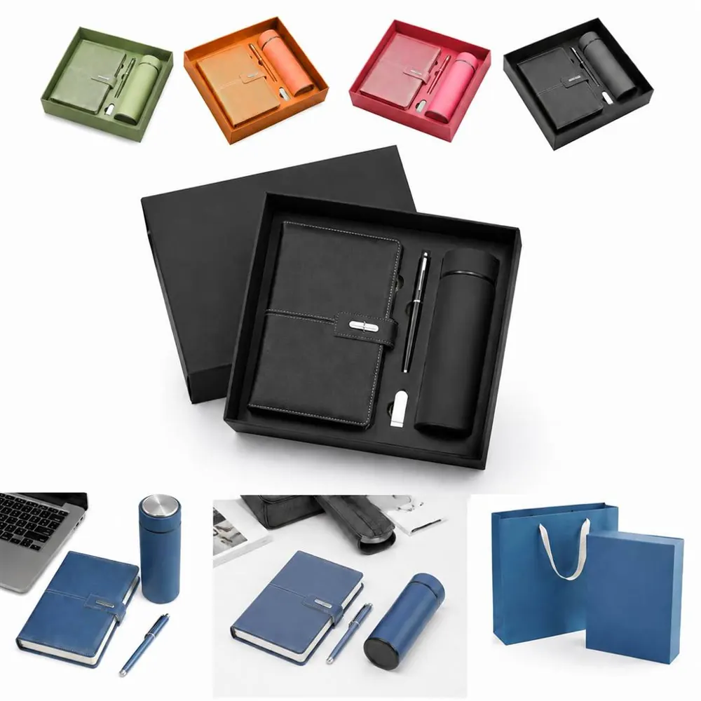 Premium 4-Piece Gift Set with Notebook, Pen, Tumbler 2