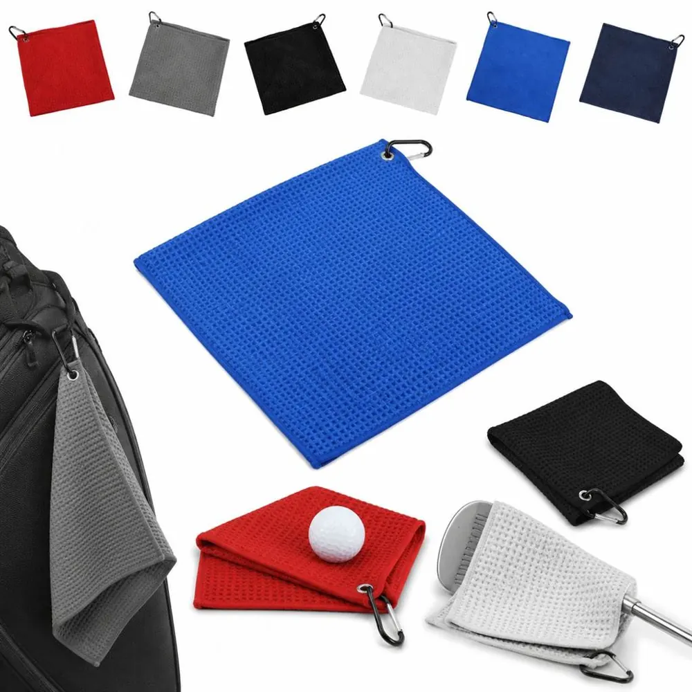 Microfiber Golf Towel with Carabiner Clip, Quick-Dry 2