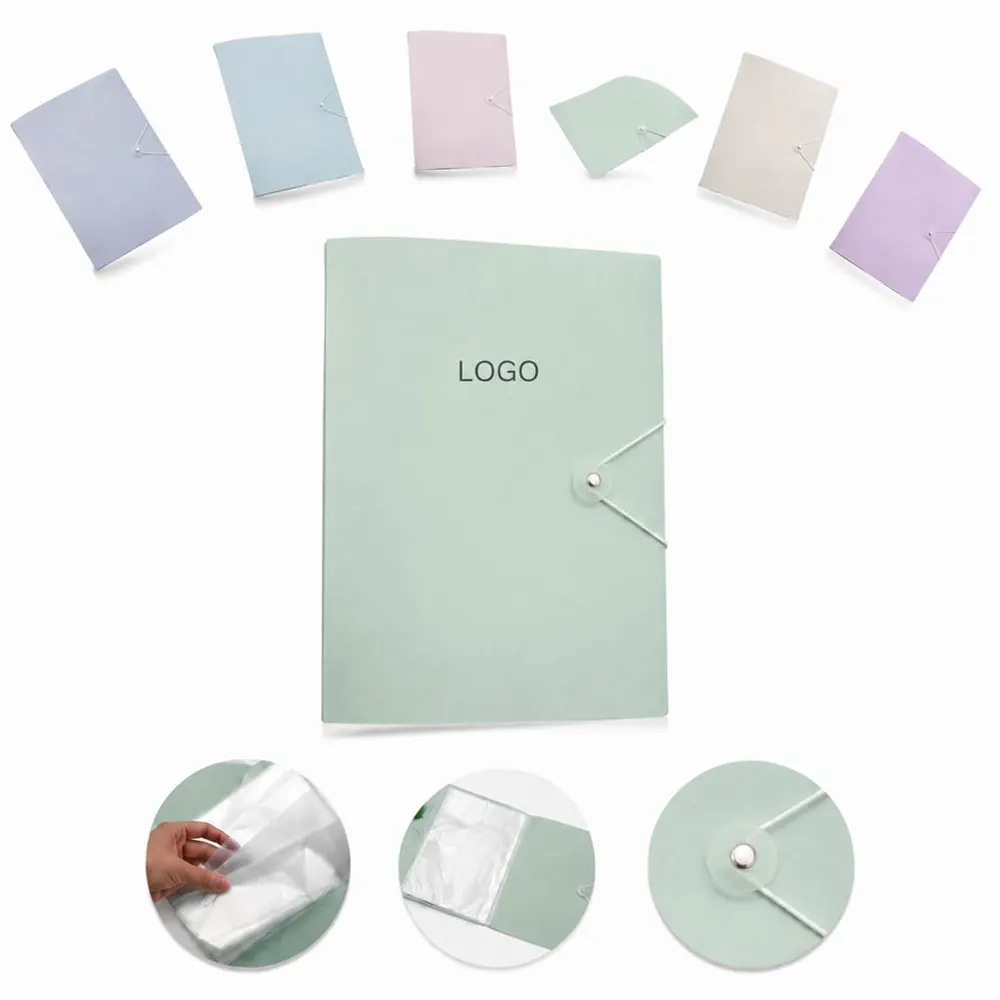 A4 Multi-Layer Accordion Folder with Elastic Closure