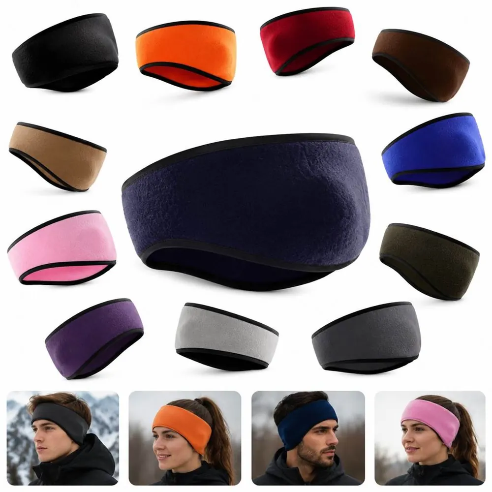 Fleece Ear Warmer Headband for Cold Weather Running 2