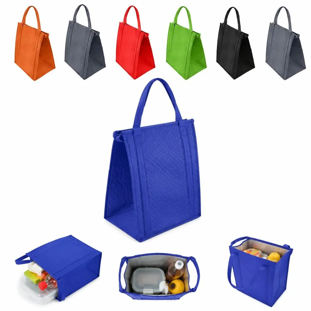 Non-Woven Insulated Cooler Tote with Foil Lining 2