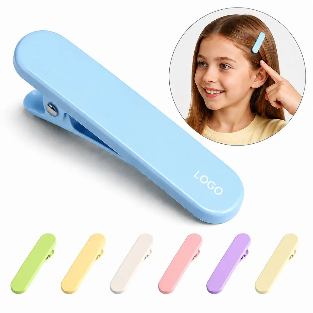 Matte Curved Bang Clip for Precise Hair Styling