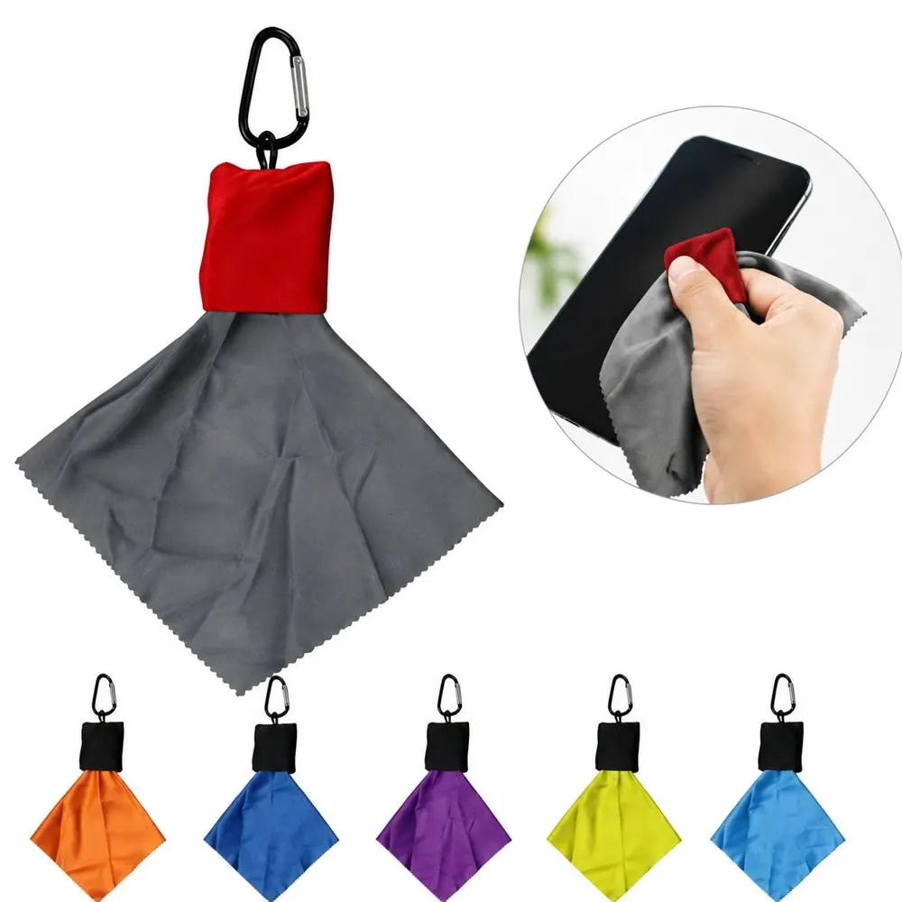 Patchwork Microfiber Cleaning Cloth Eyeglass Pouch 2