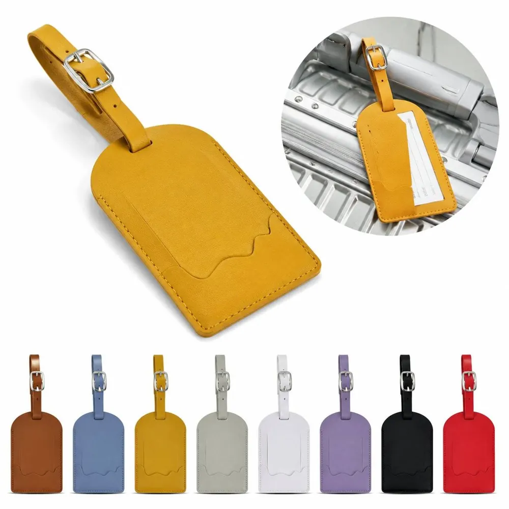 Privacy-Locking Luggage Tag with ID Cover for Secure Travel 2